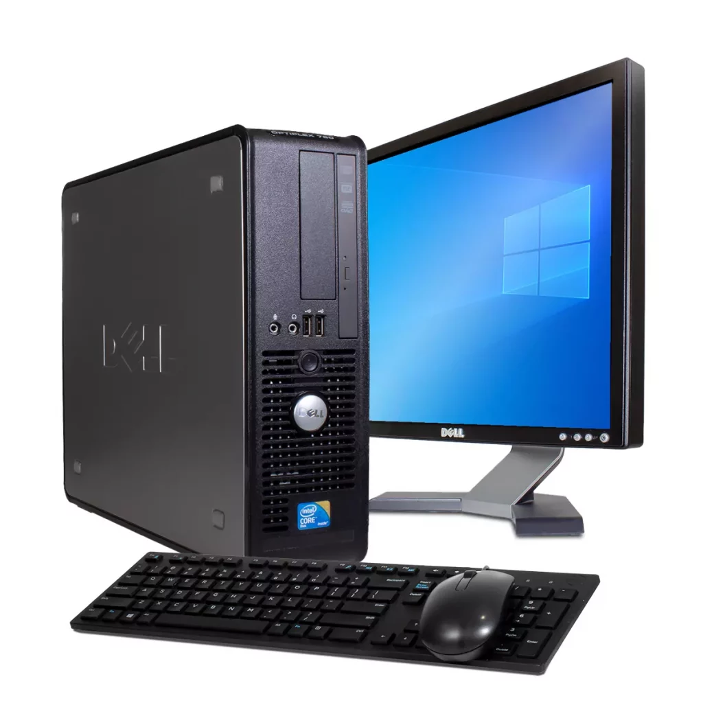 Equipo Completo Dell Optiplex 380-780 SFF Core 2 Duo
