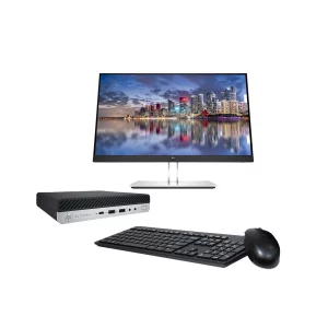 Hp EliteDesk 800 G5 Mini i5 9th 512 ssd 16ram Monitor Hp 22'