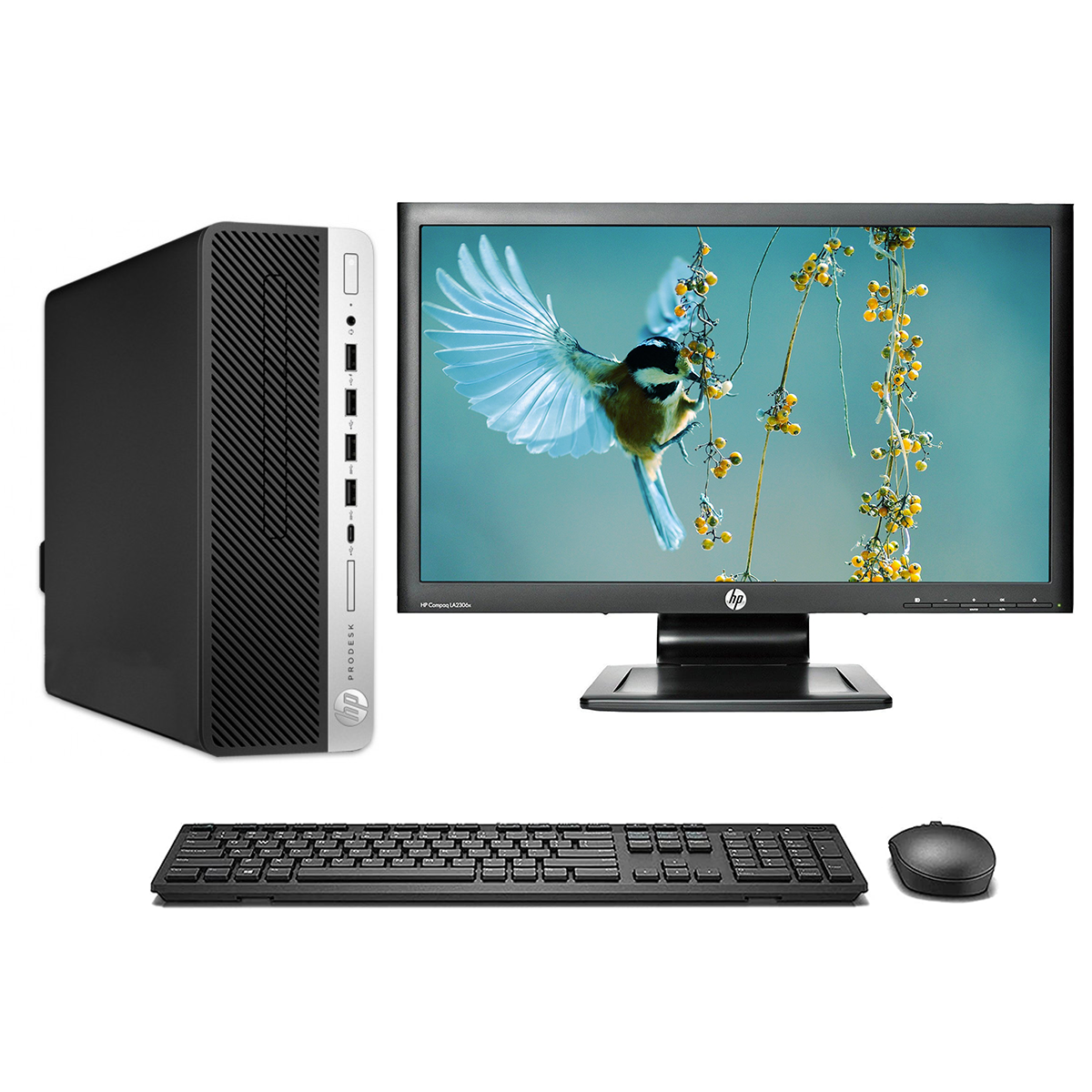 HP ProDesk 600 G3 i5 6ta, 240Gb SSD, 16Gb RAM, Monitor 22