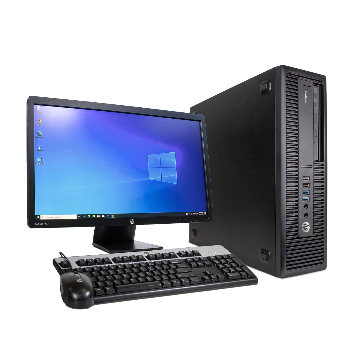 HP ProDesk 600 G2 SFF Core i5-6100 8 GB RAM 240 GB SSD Monitor 22"