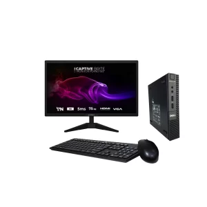 Dell Optiplex 3020 Mini i5 4ta , 240Gb ssd, 8Gb RAM, Monitor Nuevo Acteck 19.5 WIFI