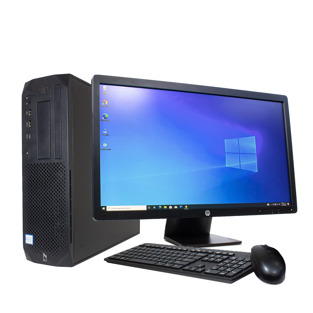 Equipo Completo HP Z2 G4 Workstation i7 8th 480Gb SSD 16Gb RAM