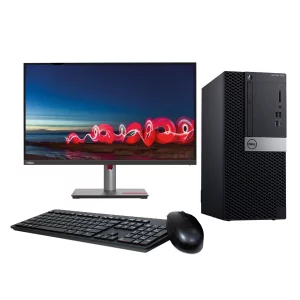 Dell Optiplex 7060 MT Intel Core i7 8va Generación 16 Gb Memoria Ram 480 GB SSD Monitor Lenovo 27 Pulgadas