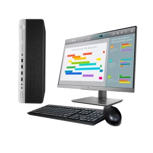 Hp EliteDesk 600 G4 SFF i7 8va 16 GB RAM 480 GB SSD Monitor 24"