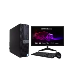Dell Optiplex 3050 SFF i5 7th, 240Gb ssd, 8Gb RAM, Acteck  Nuevo 19.5’