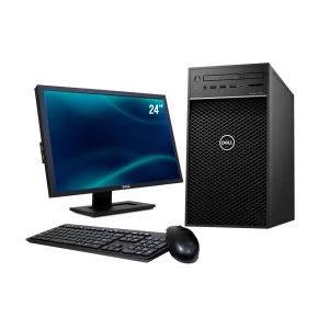 Dell Precision 3620 Mini Torre i7 de 8th Gen, 480ssd, 16ram, Wifi+Bluetooth Teclado y ratón Monitor 24’’ Dell