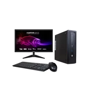 Hp ProDesk 600/800 G1 SFF i5 4ta, 240Gb SSD, 8Gb de Ram,Monitor de 19.5 Pulgadas Acteck NUEVO