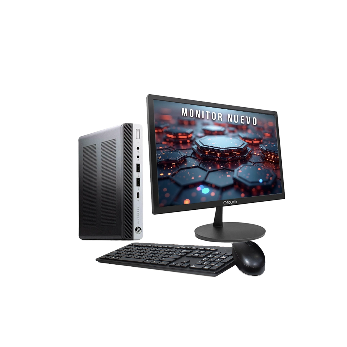 Hp EliteDesk 600G3 Min i7 6ta gen 240/8 de ram Mon Q Touch 22” NUEVO