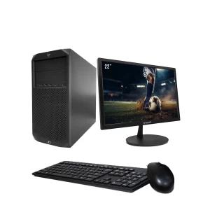 Hp Z2 G4 Xeon. 240Gb SSD, 16Gb RAM, Grafica 2Gb, Monitor Qtouch 22 Nuevo