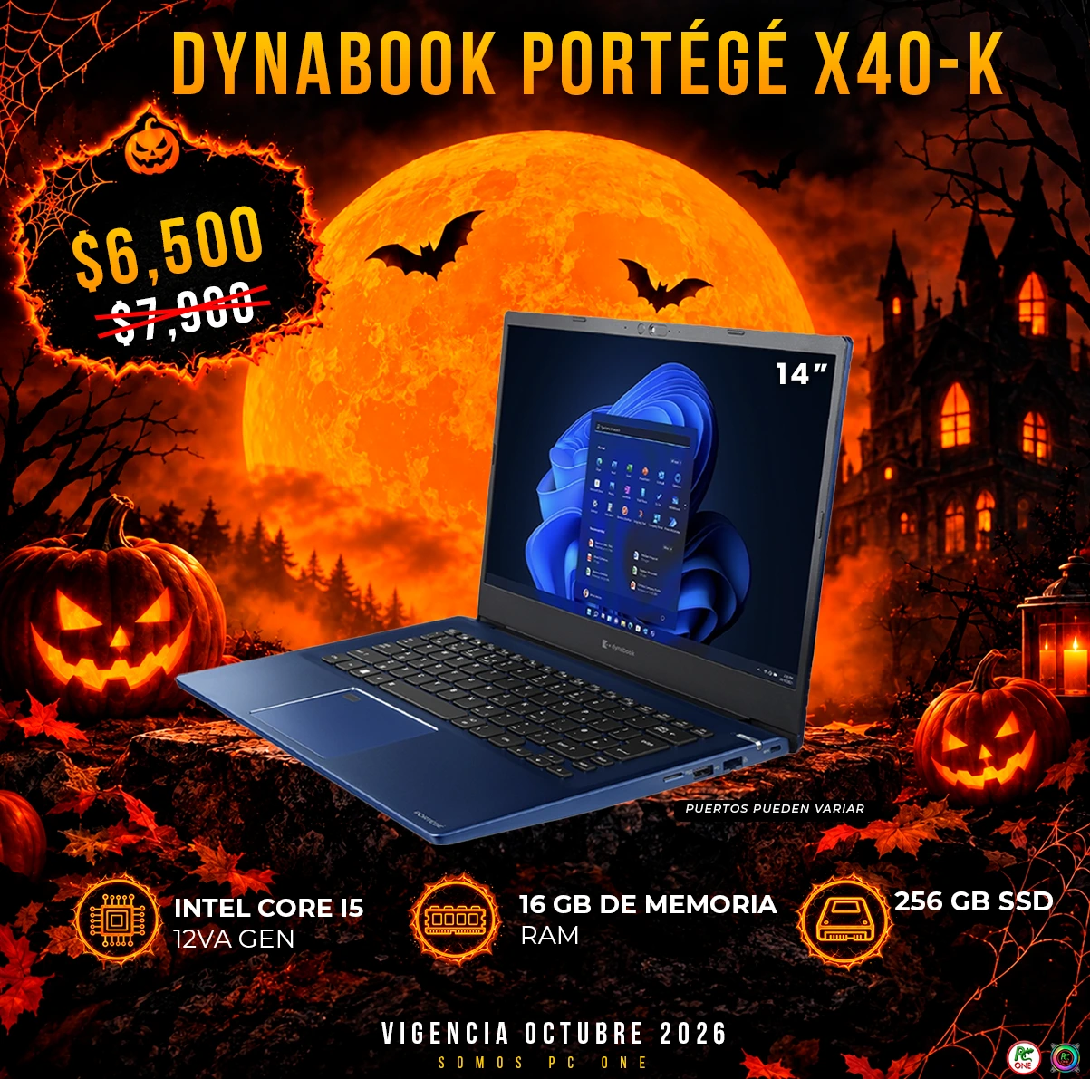 Dynabook Portégé X40-K – Core i5 12th / 16GB RAM / 256GB SSD - Imagen 2